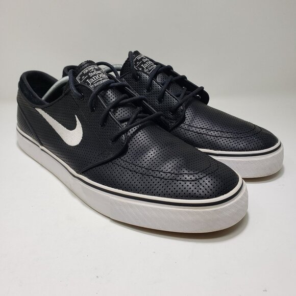 Nike Vintage SB Stefan Janoski 2011 Perforated Leather Skate Shoes 482972-017 12 main image 3